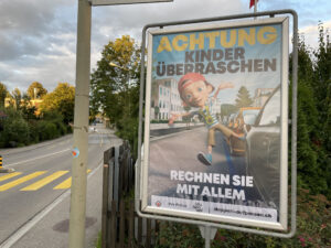 Achtung Schulbeginn! 84 neue Erstklässler auf Obfeldens Strassen
