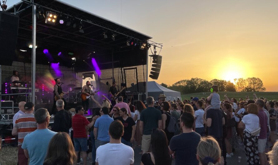 Zum 30-jährigen Firmenjubiläum ein Auftritt von Baschi in Obfelden