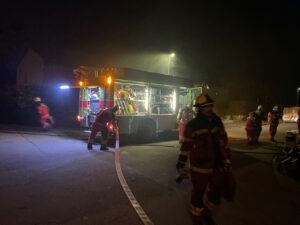 Spannender Einblick in einen Feuerwehreinsatz