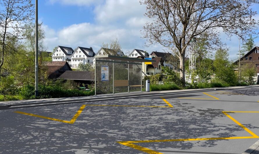 Der grosse Überblick. So sieht die Dorfstrasse in Zukunft aus