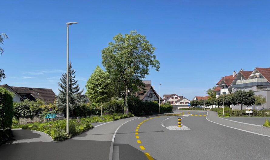 Obfelden stimmt mit 61 Prozent der Neugestaltung der Dorfstrasse zu