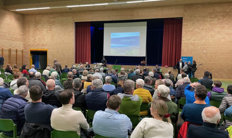Gemeindeversammlungen mit Überraschungen