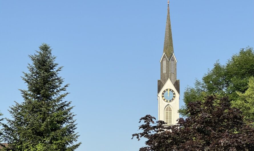 Schon aufgefallen? Die reformierte Kirche ist ganz leise.