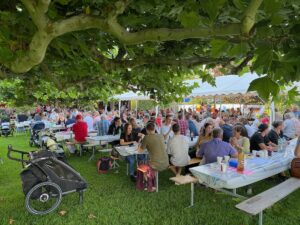 Die 1. August-Feier mit Musik und einem Zahlenrätsel