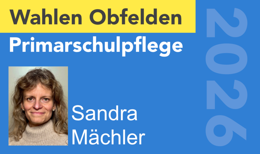 Wahlen 2026: Schulpflege-Kandidatin: Sandra Mächler