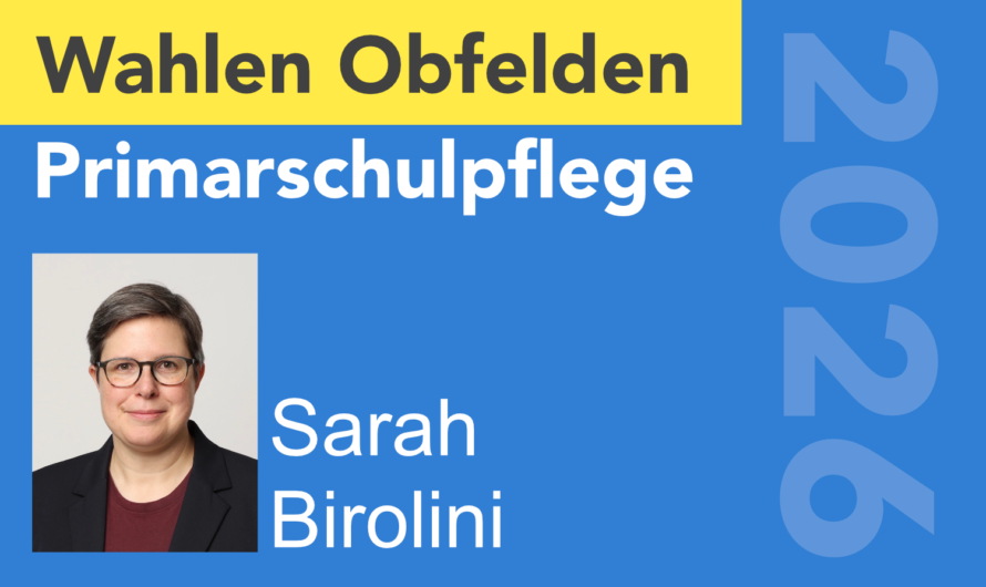 Wahlen 2026: Schulpflege-Kandidatin: Sarah Birolini