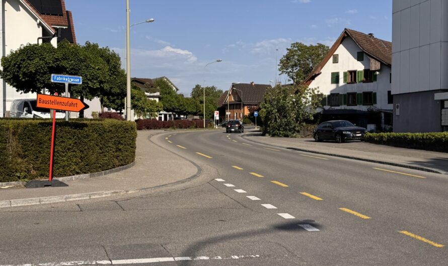 Tempo 30 für die Dorfstrasse ab Mitte August 2026
